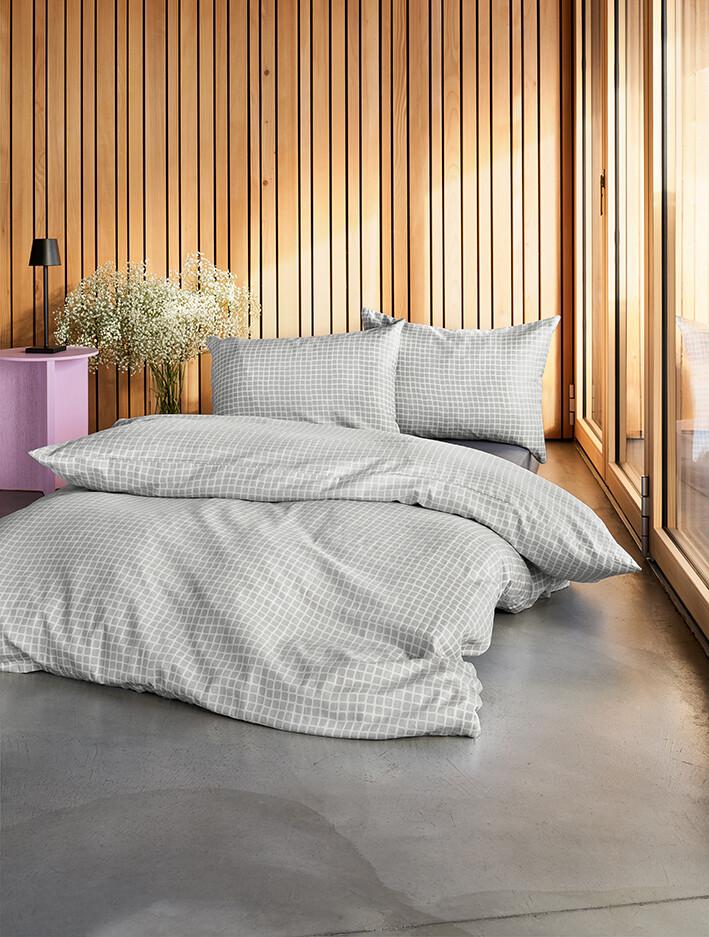 Linge de lit en satin