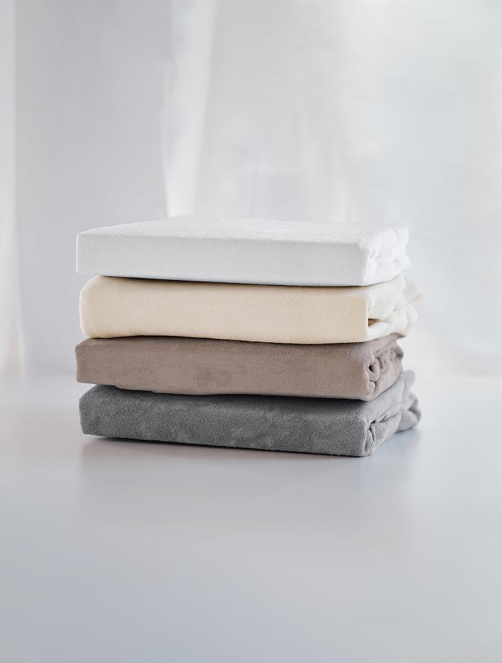 Econome drap-housse en frotté éponge